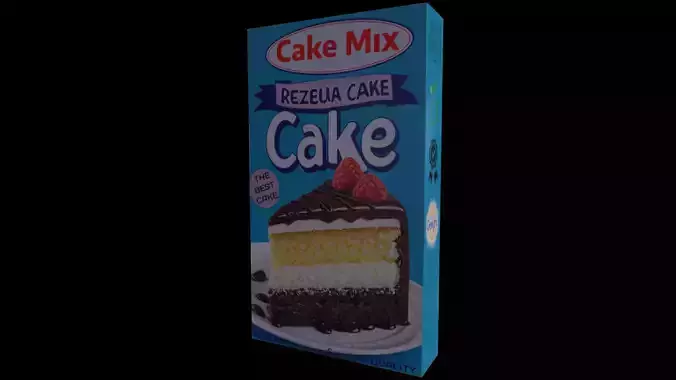 Baking decorations-Cake Mix-GAME READY PBR