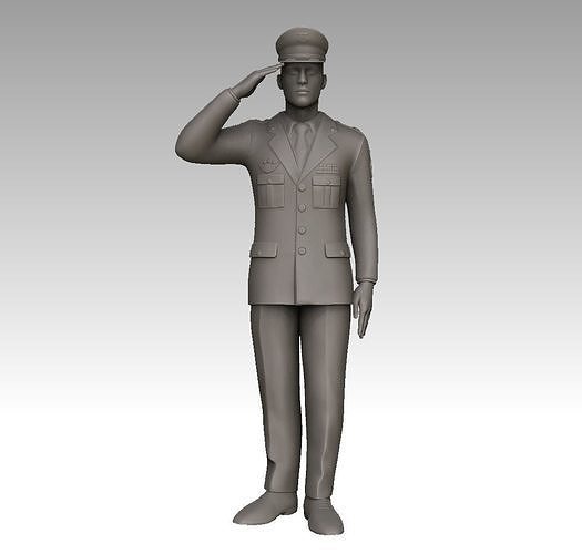 police man  Free 3D print model