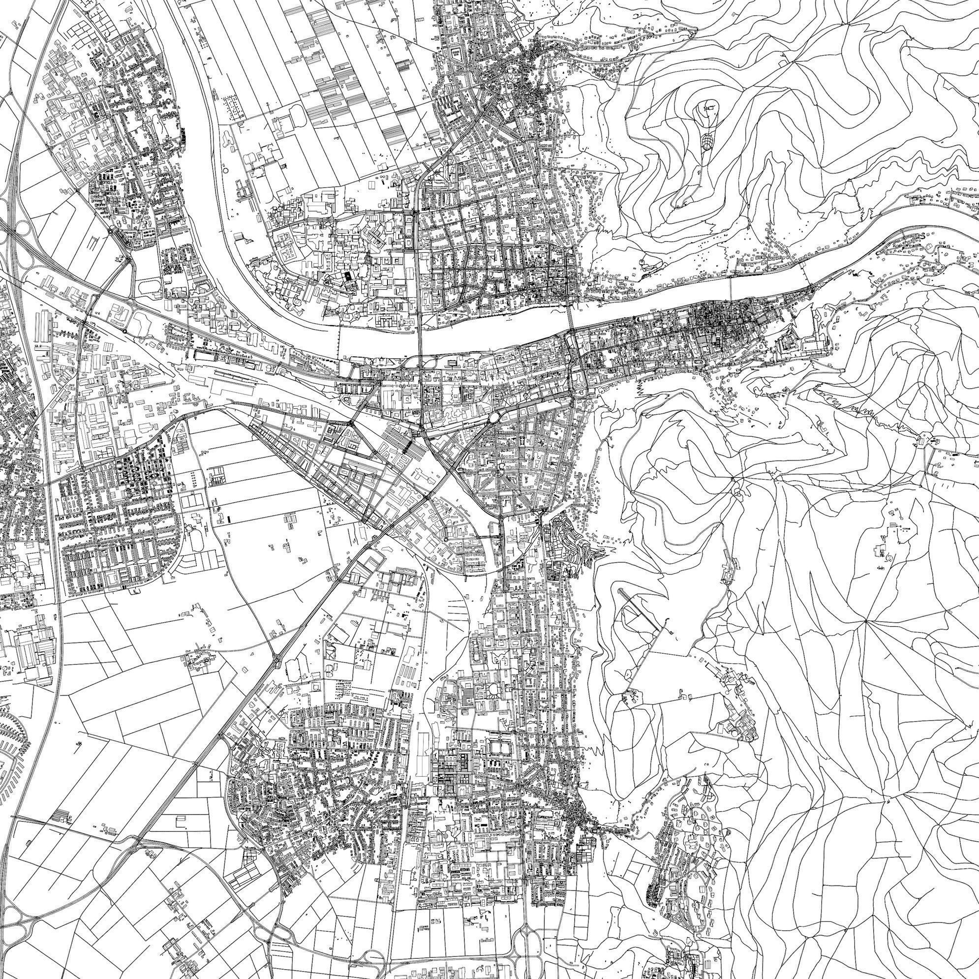 Heidelberg Germany - city and urban 3D model_6