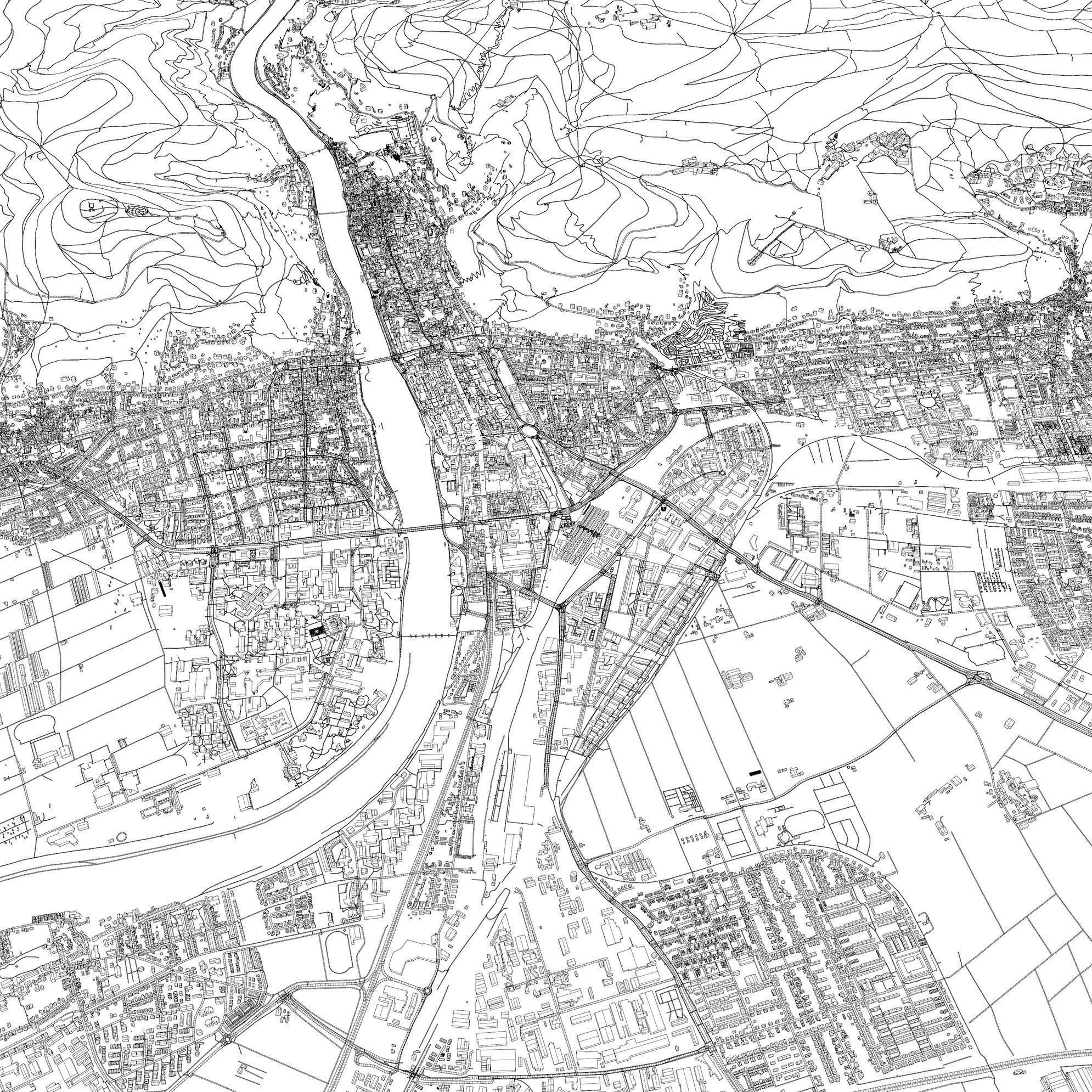 Heidelberg Germany - city and urban 3D model_10