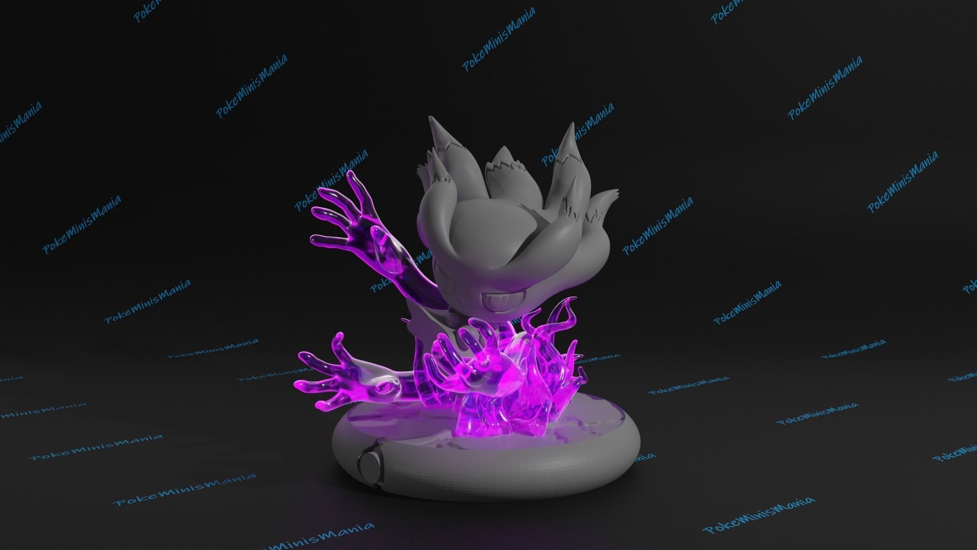 Misdreavus presupported 3D print model 3D print model_5