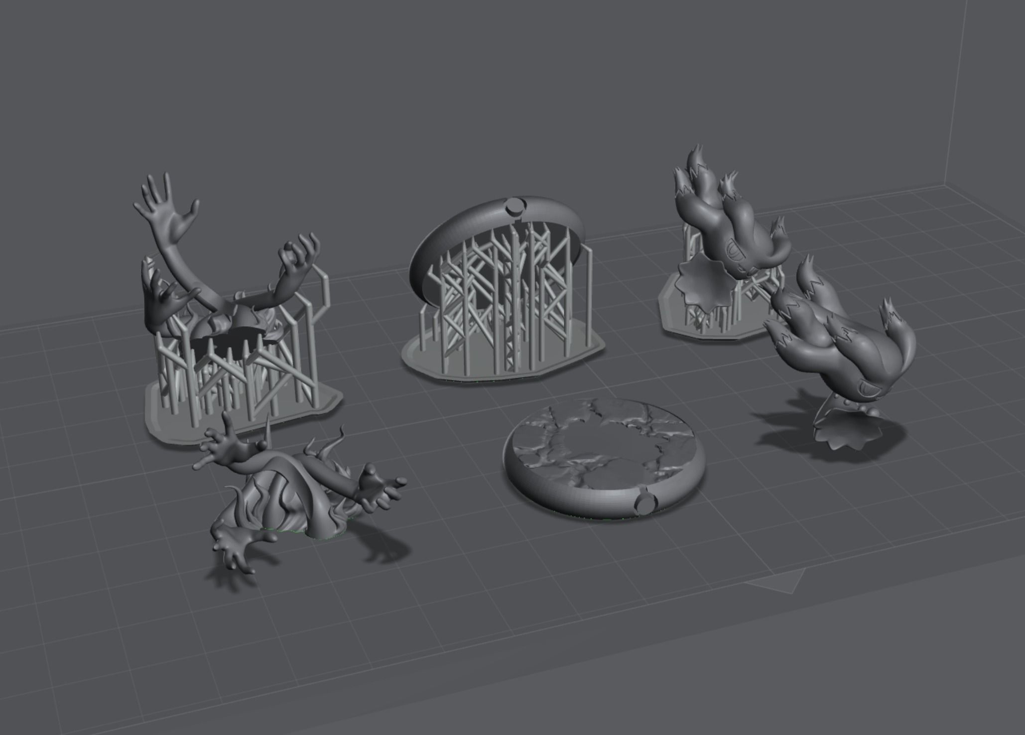 Misdreavus presupported 3D print model 3D print model_8