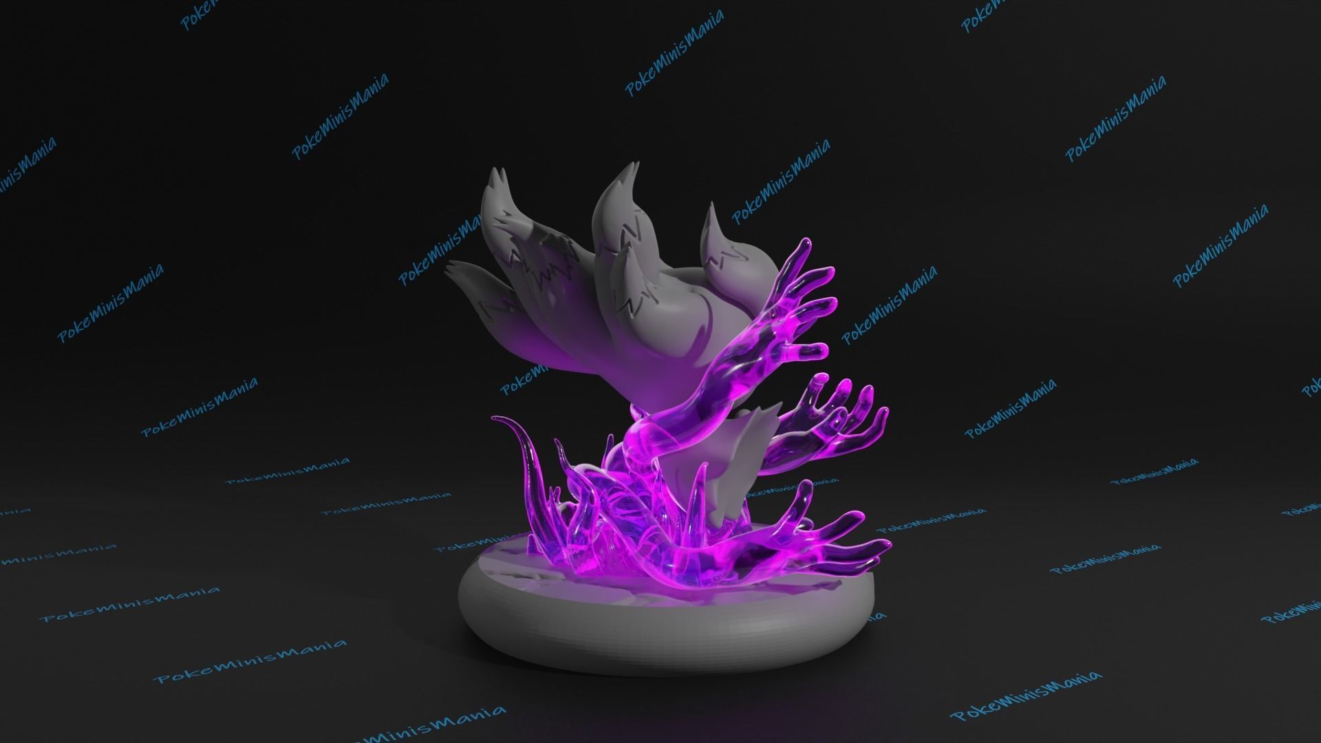 Misdreavus presupported 3D print model 3D print model_6