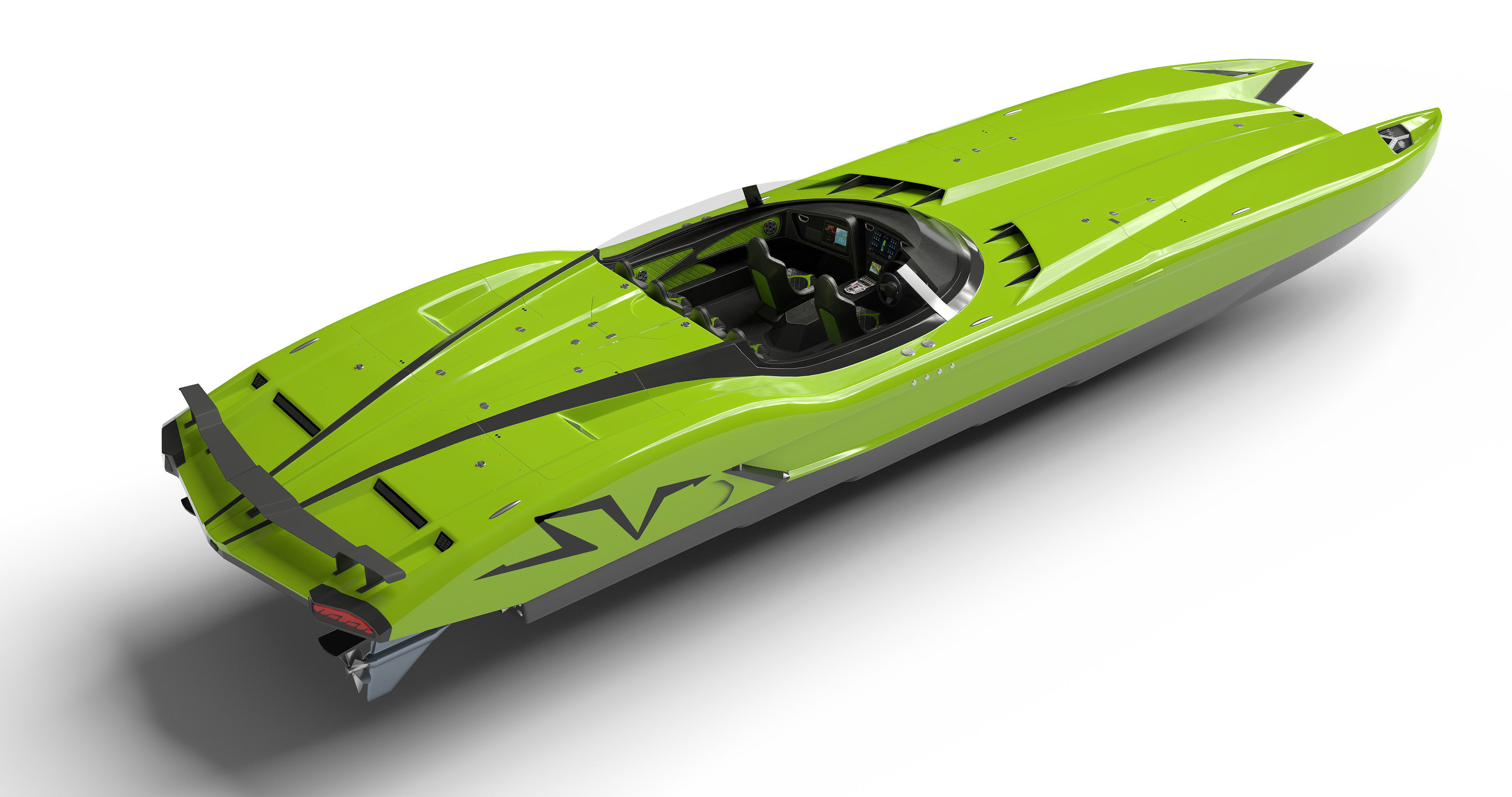 Superveloce speedboat 3D model_7