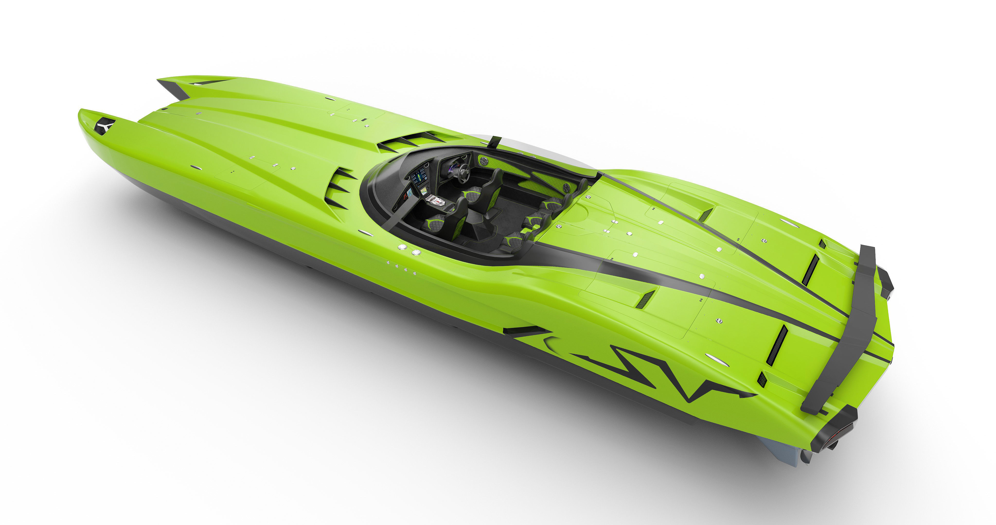 Superveloce speedboat 3D model_9