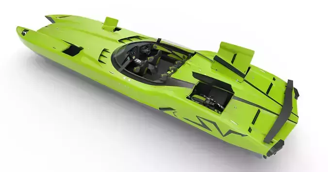 Superveloce speedboat 3D model