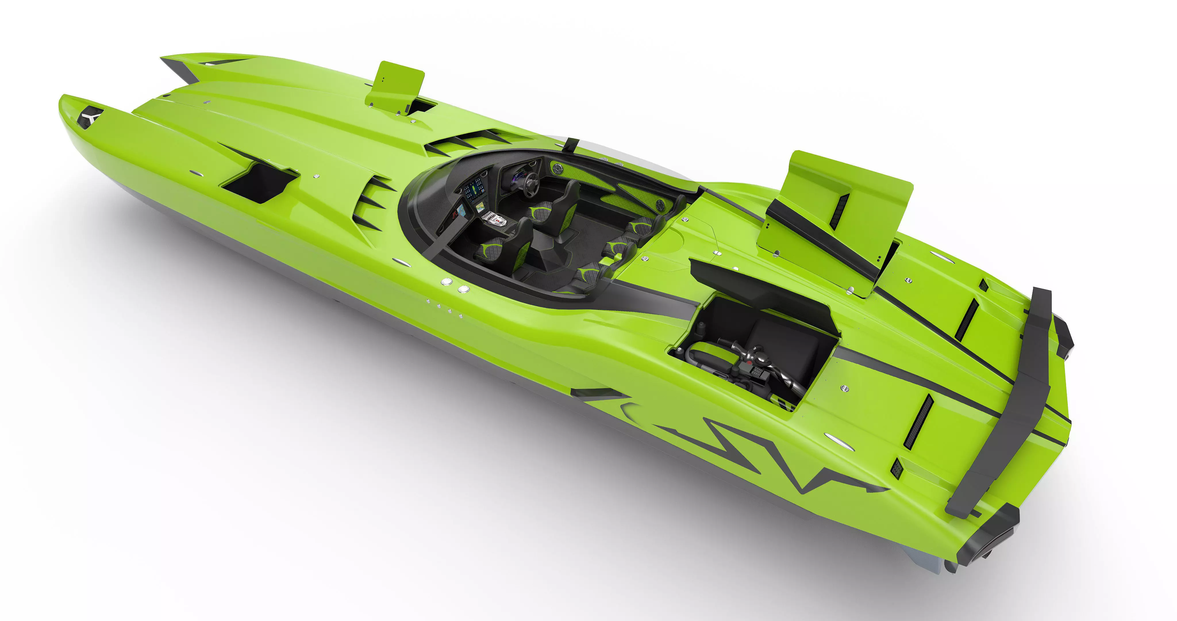 Superveloce speedboat 3D model_0