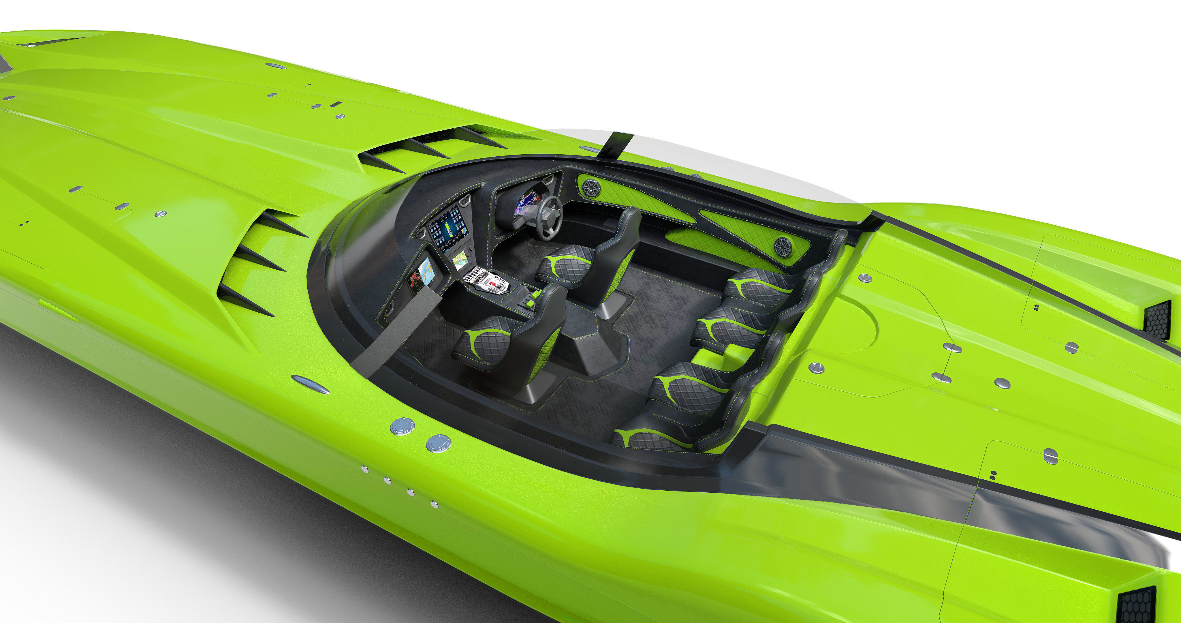 Superveloce speedboat 3D model_8