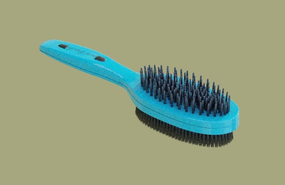 Pet Grooming Brush Low-poly 3D model_7