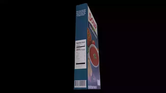 Creamy Tomato Instant Soup - GAME READY PBR