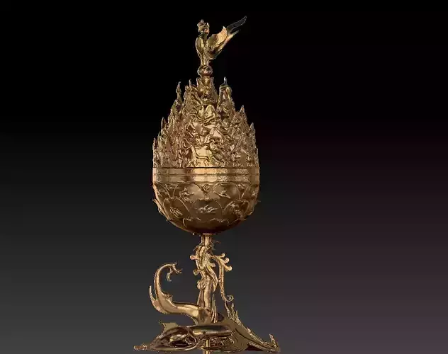 Baekje Incense Burner  3D print model