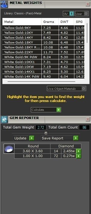 Custom Round Cluster Diamond Studs - Unisex Earrings 14mm 3D print model_5