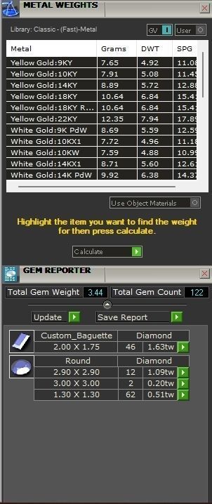 Custom Round Shape Stud with Baguettes Diamond Earring - Unisex 3D print model_5