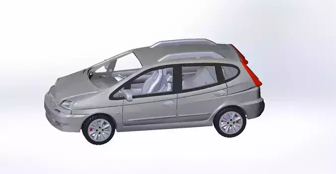 Chevrole Takuma 1-24 model for 3D printing