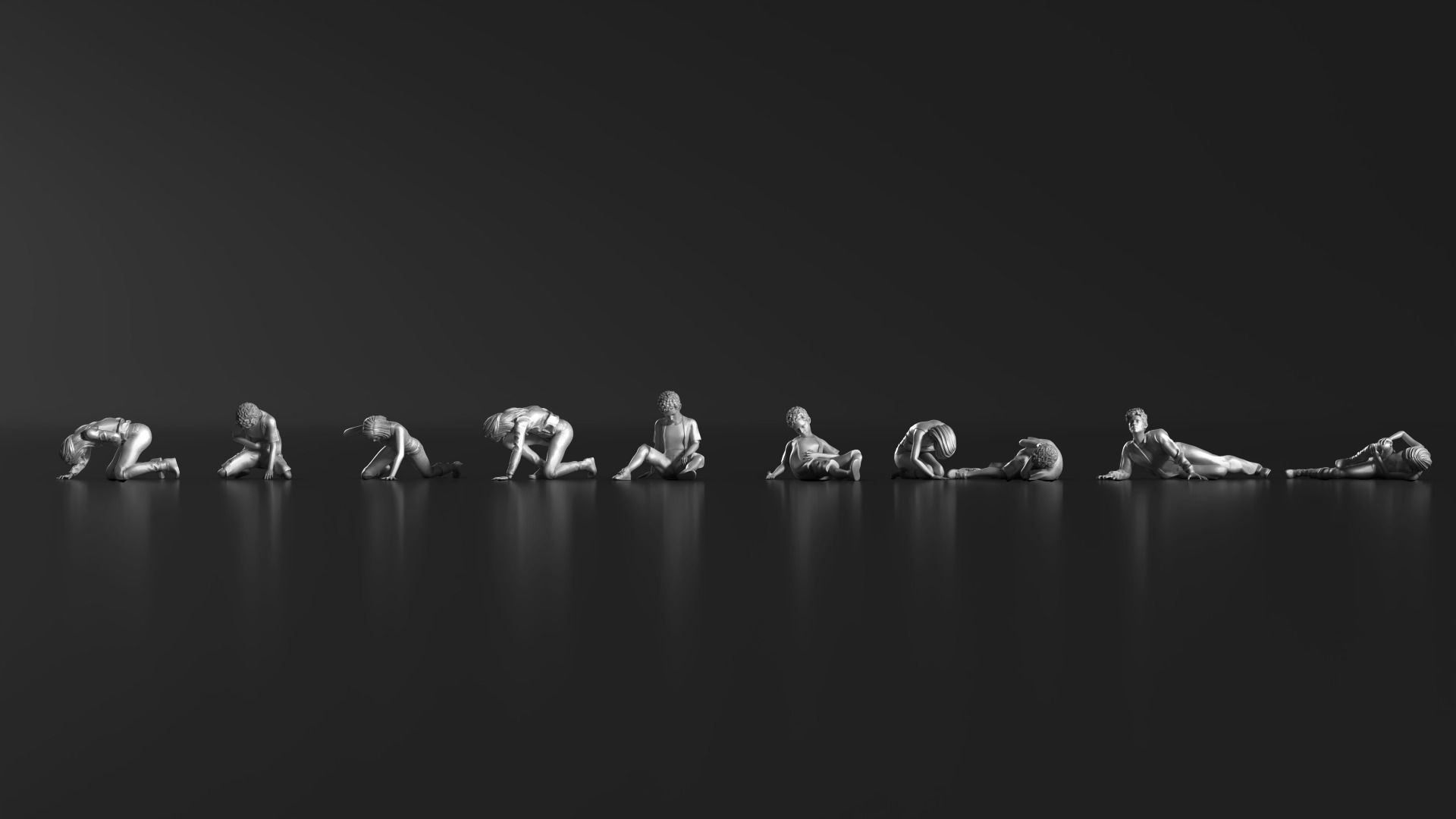 HD People 25 Injured 3D print model_7