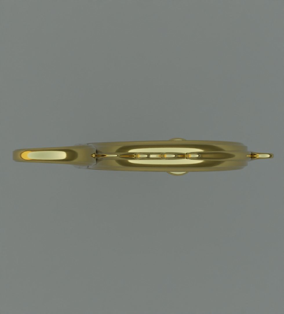 Ornament bow 3D model for game 3D model_2