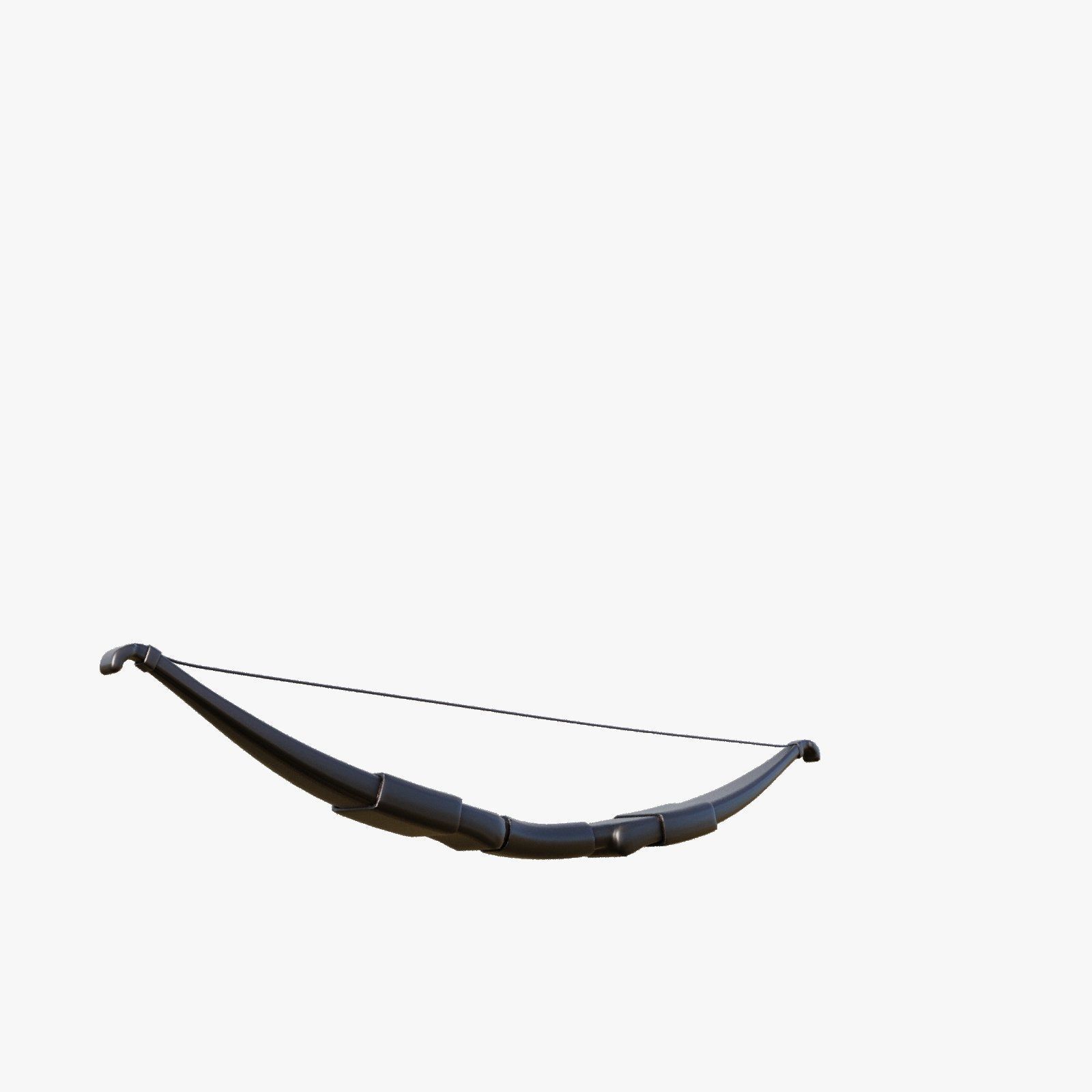 Grimdark Nightshade Bow of Shadowy Intrigue 3D model_6