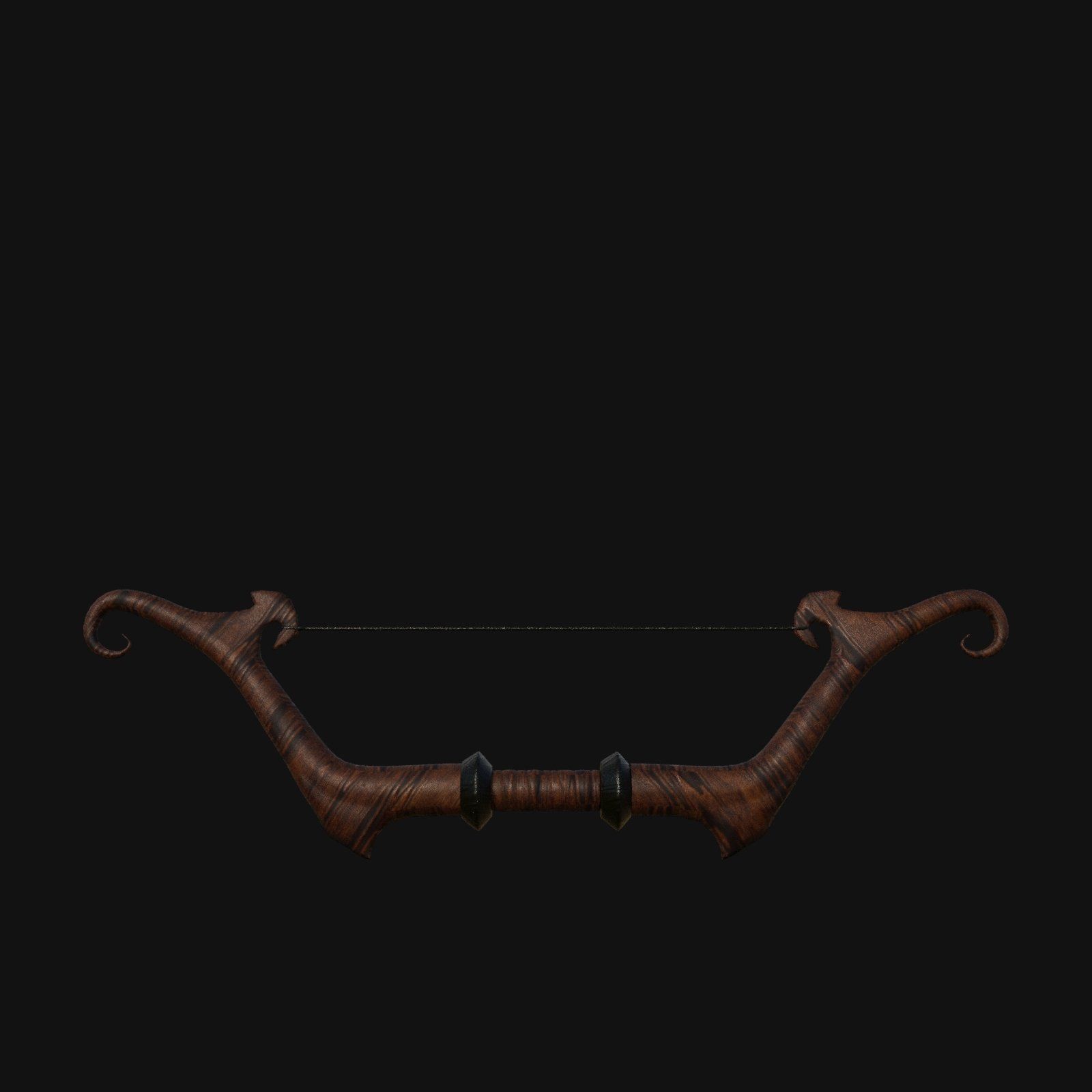 Cursed Shadowfang Bow of Eternal Darkness 3D model_8