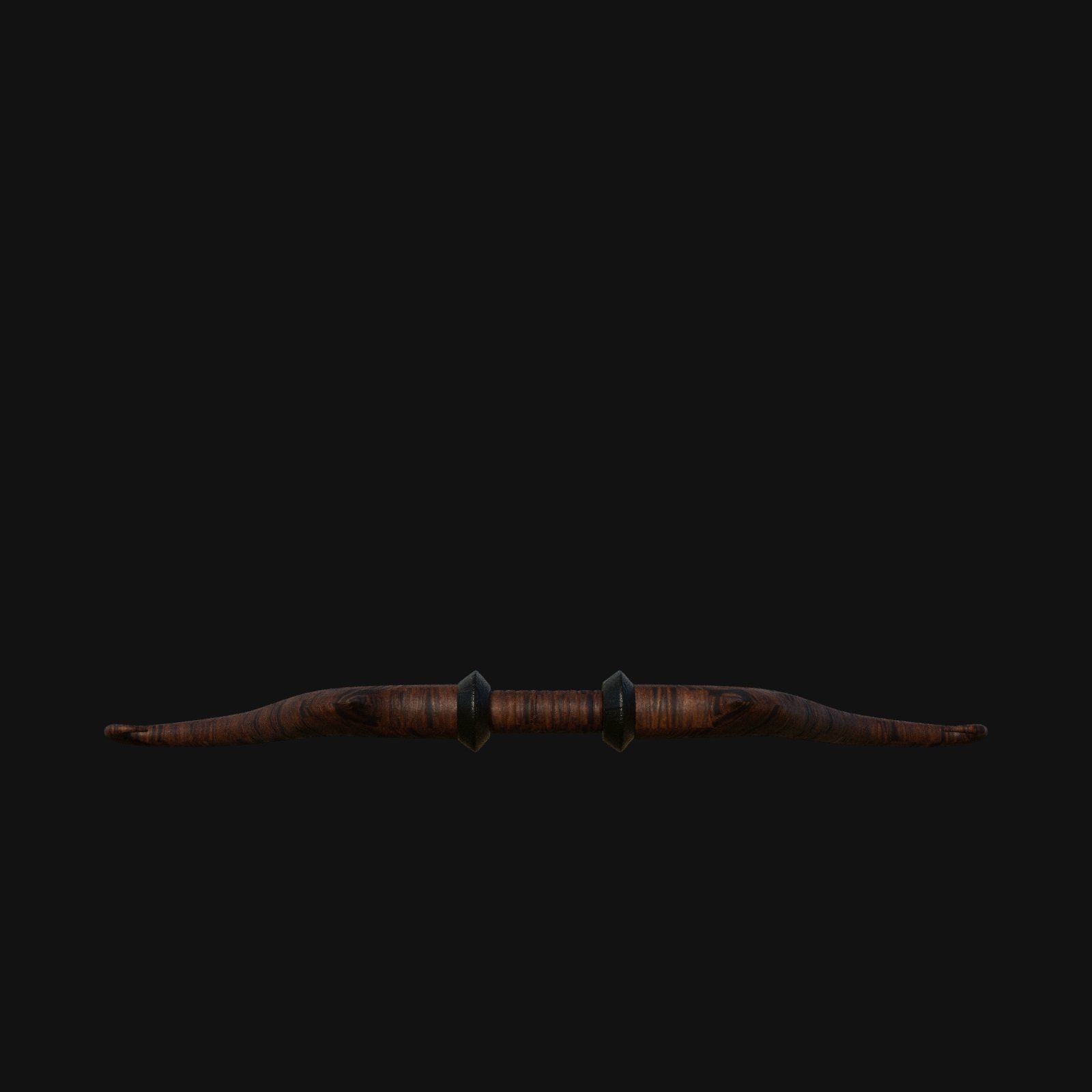 Cursed Shadowfang Bow of Eternal Darkness 3D model_2