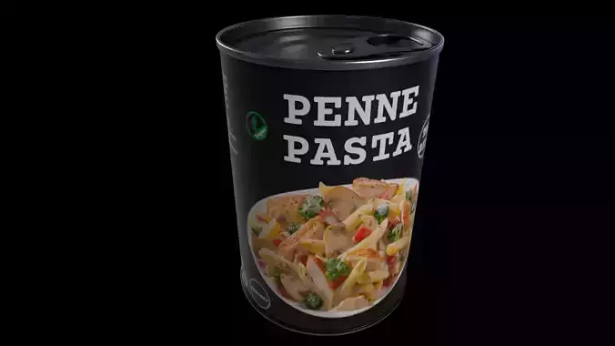Penne Pasta-GAME READY PBR