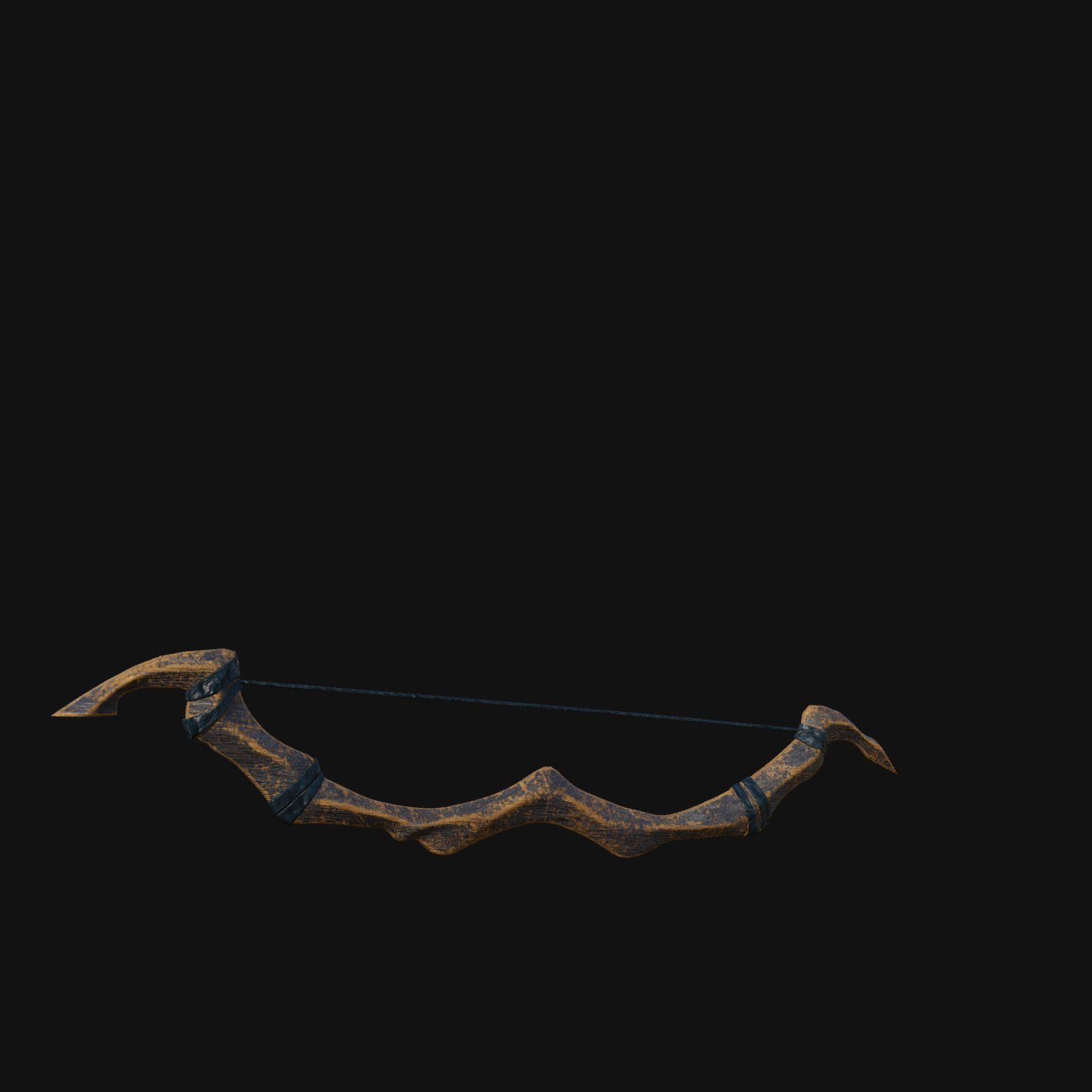 Brimstone Hellfire Bow of Infernal Wrath 3D model_5
