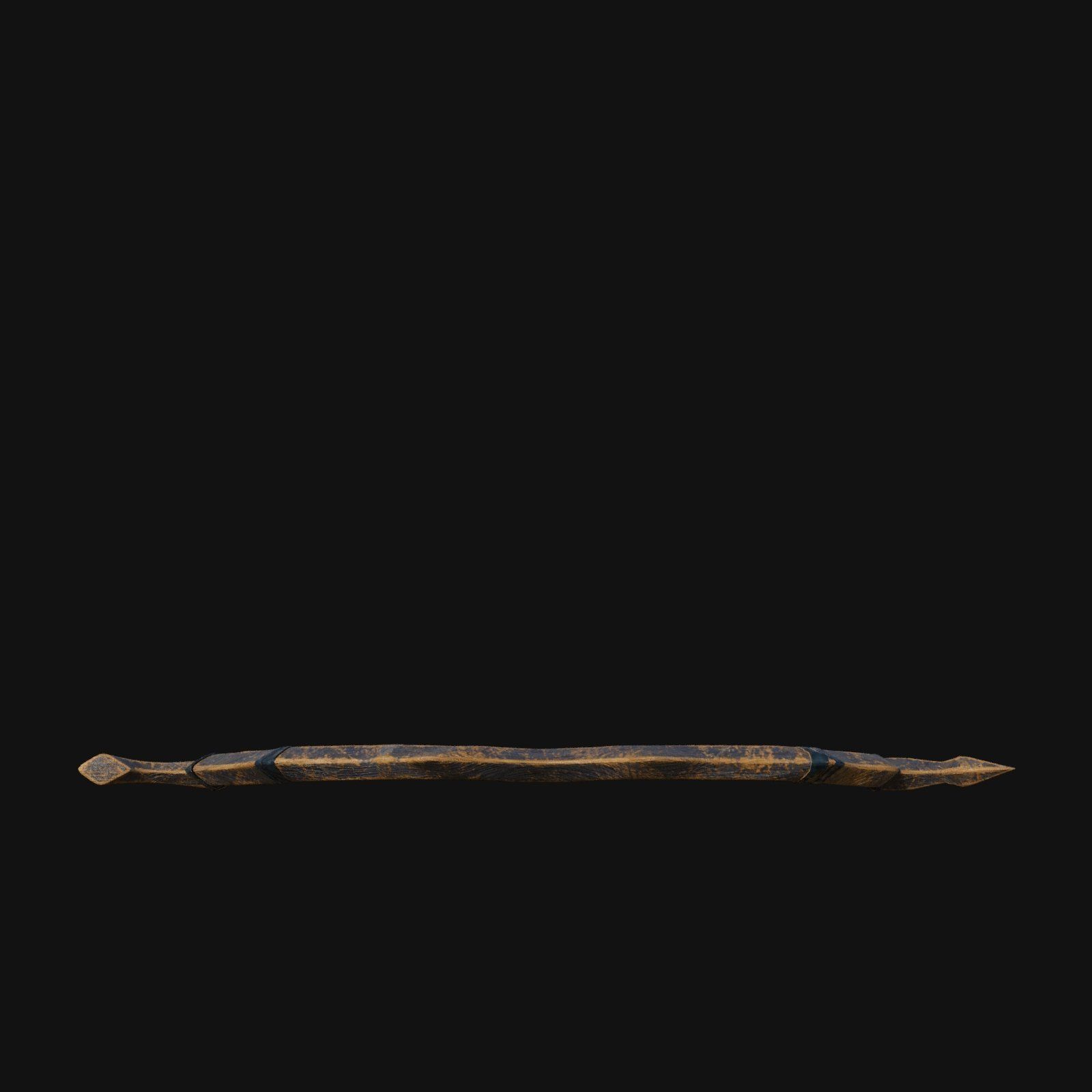 Brimstone Hellfire Bow of Infernal Wrath 3D model_2