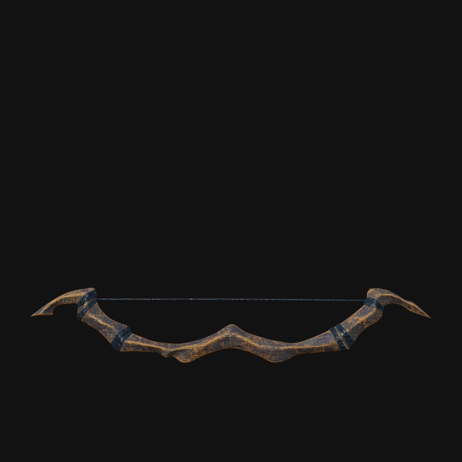 Brimstone Hellfire Bow of Infernal Wrath 3D model_8