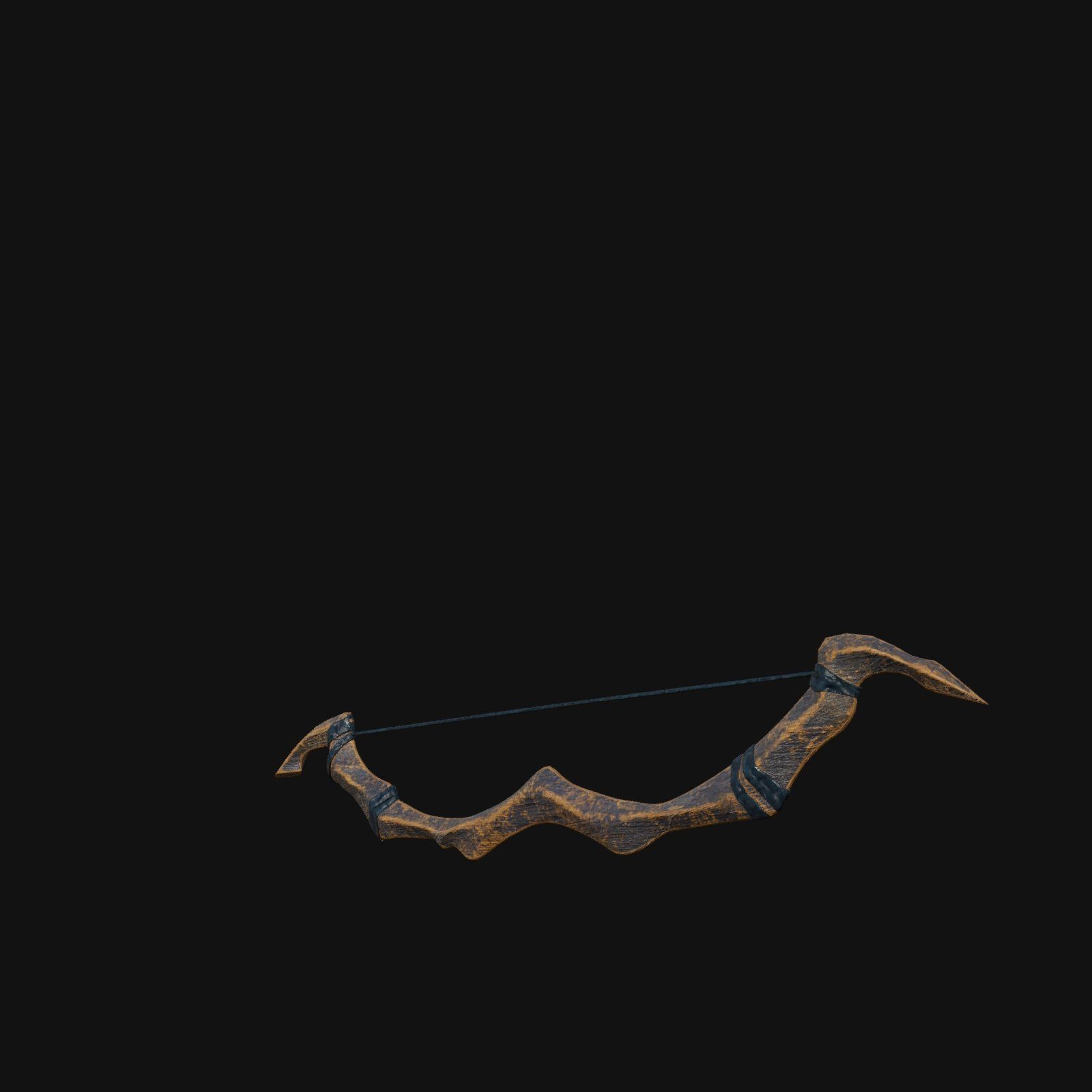 Brimstone Hellfire Bow of Infernal Wrath 3D model_4