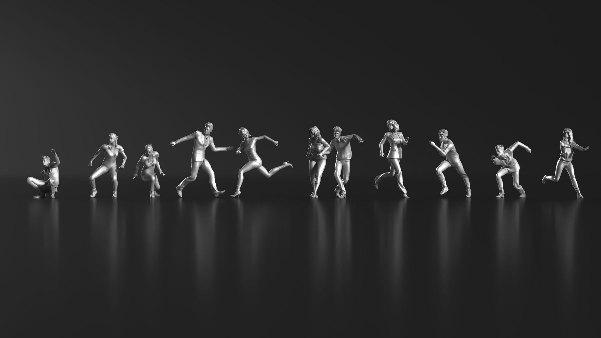 HD People 26 Escape 3D print model_10