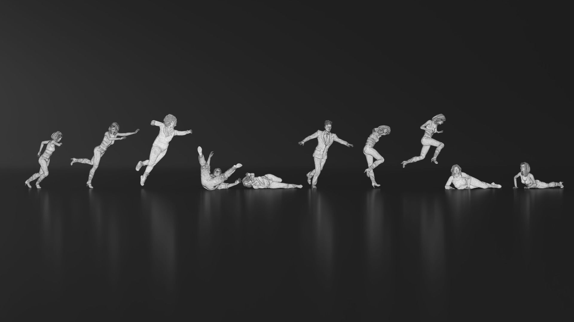 HD People 26 Escape 3D print model_19