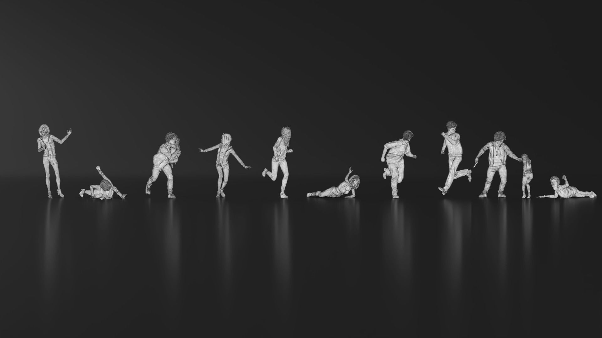 HD People 26 Escape 3D print model_17