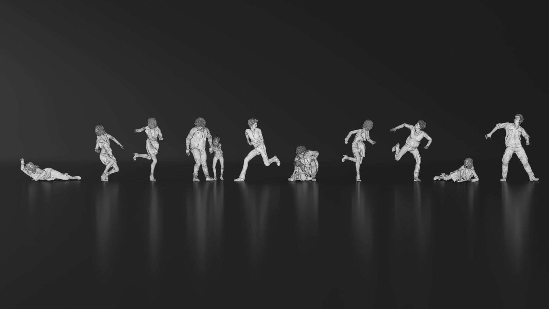 HD People 26 Escape 3D print model_18