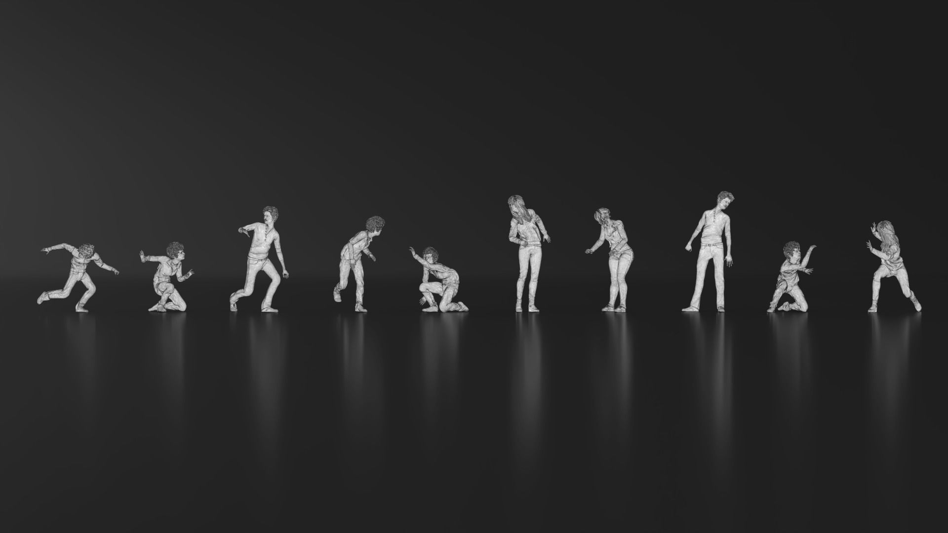 HD People 26 Escape 3D print model_12