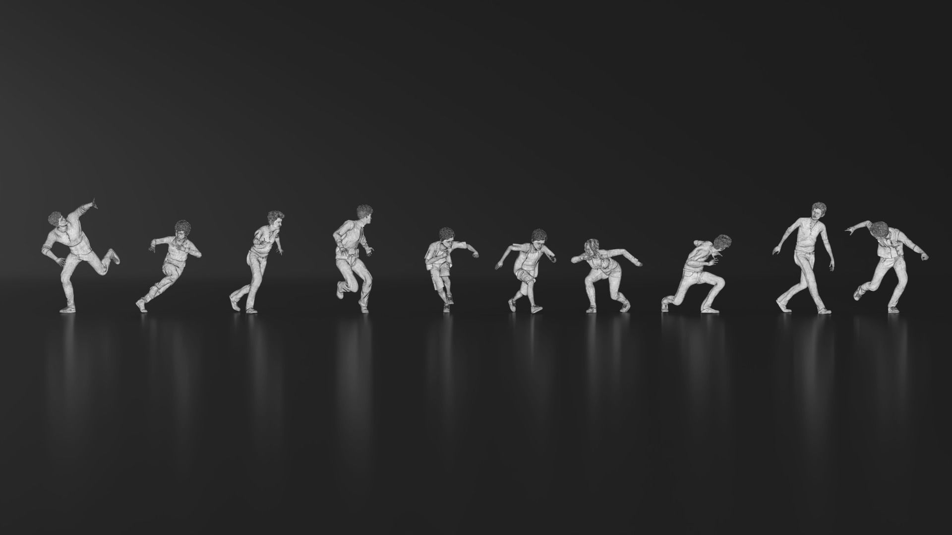 HD People 26 Escape 3D print model_15