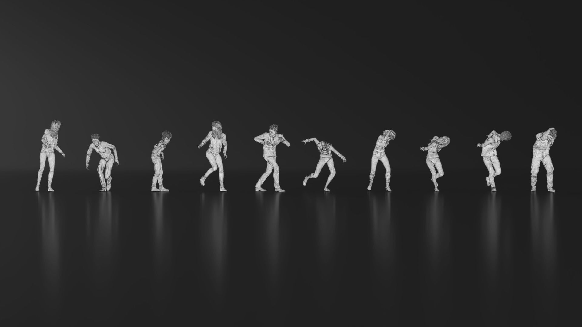 HD People 26 Escape 3D print model_16