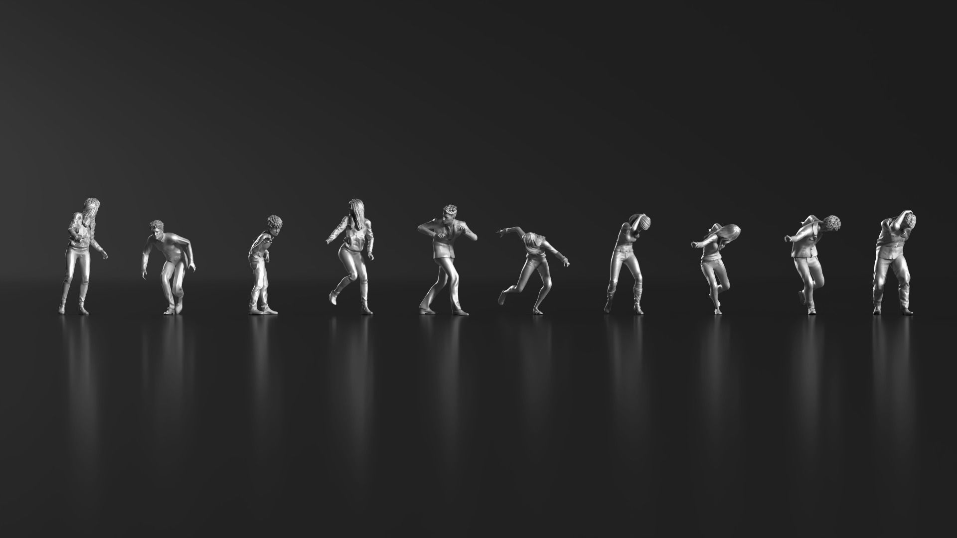 HD People 26 Escape 3D print model_6