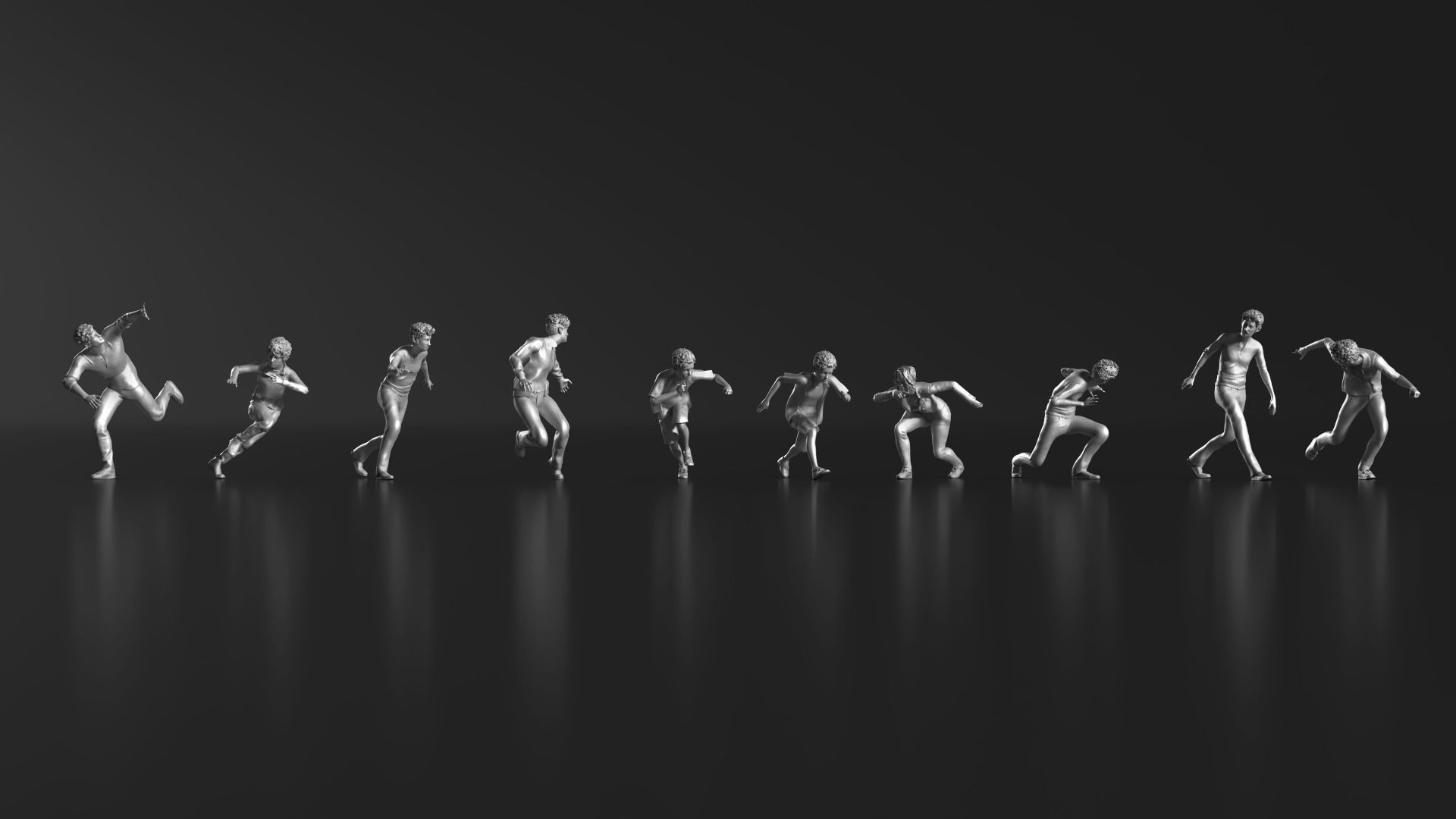 HD People 26 Escape 3D print model_5