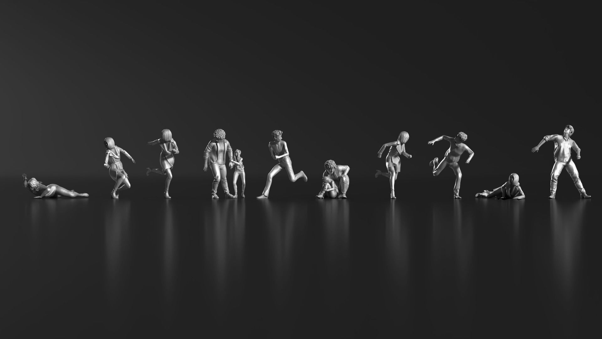 HD People 26 Escape 3D print model_8