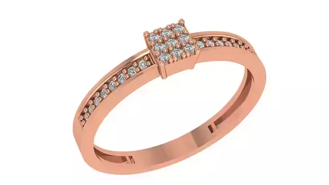 Light wt minimalist Ring 3dm stl renders