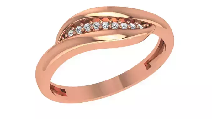 Light wt minimalist Ring 3dm stl renders