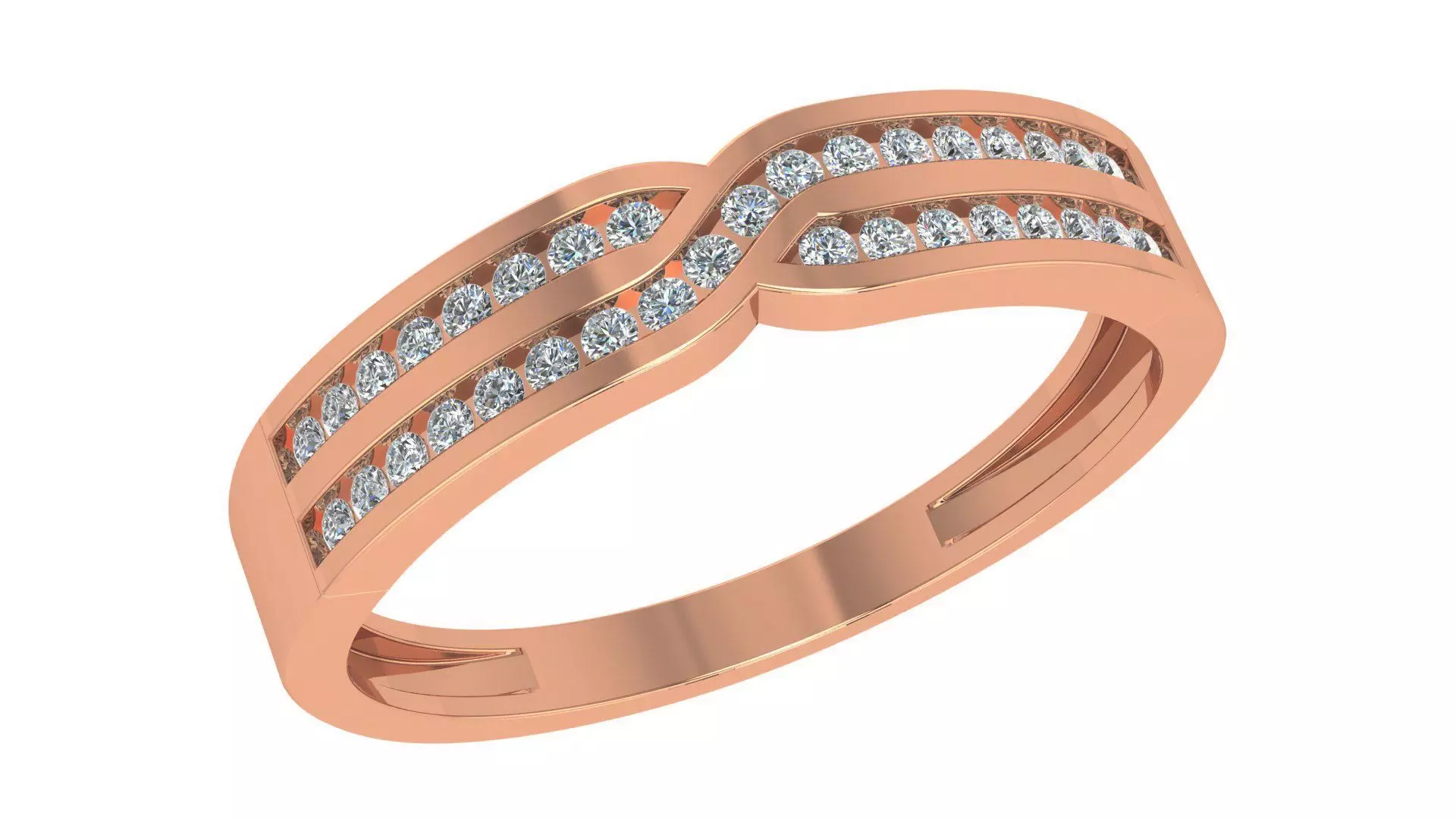 Band Ring renders 3dm stl details 3D print model_0