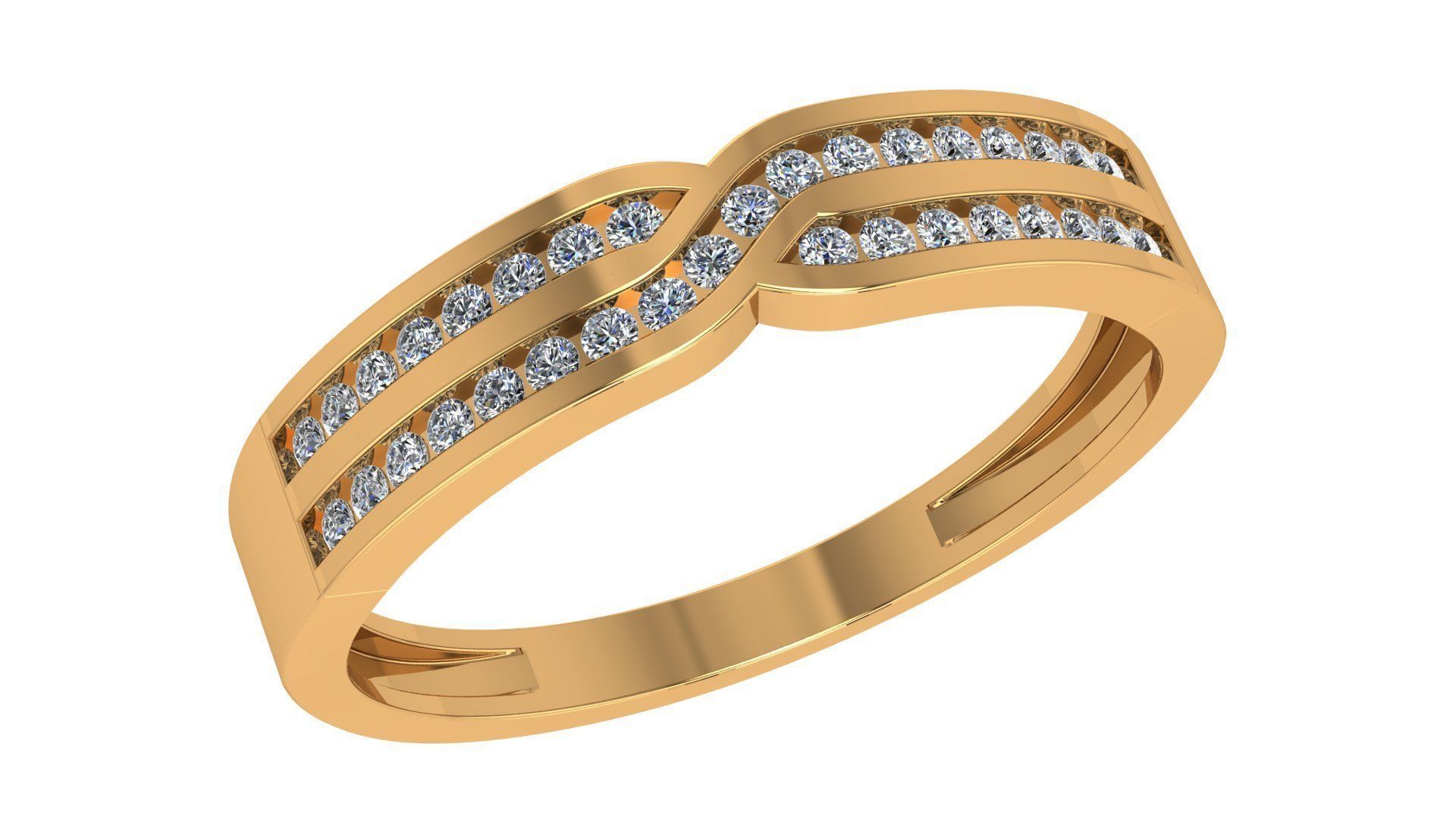 Band Ring renders 3dm stl details 3D print model_1