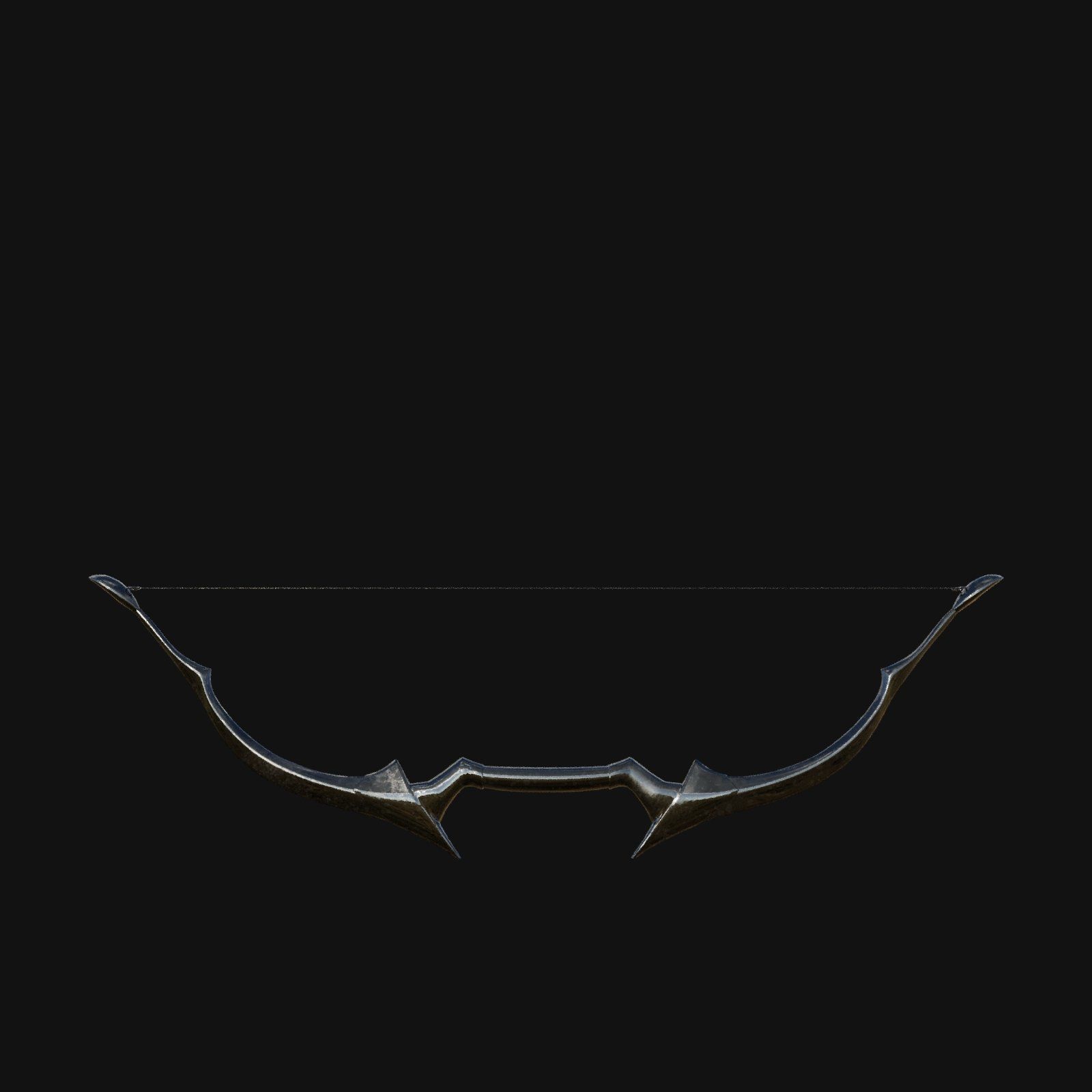 Ethereal Moonshadow Bow of Lunar Eclipse 3D model_9