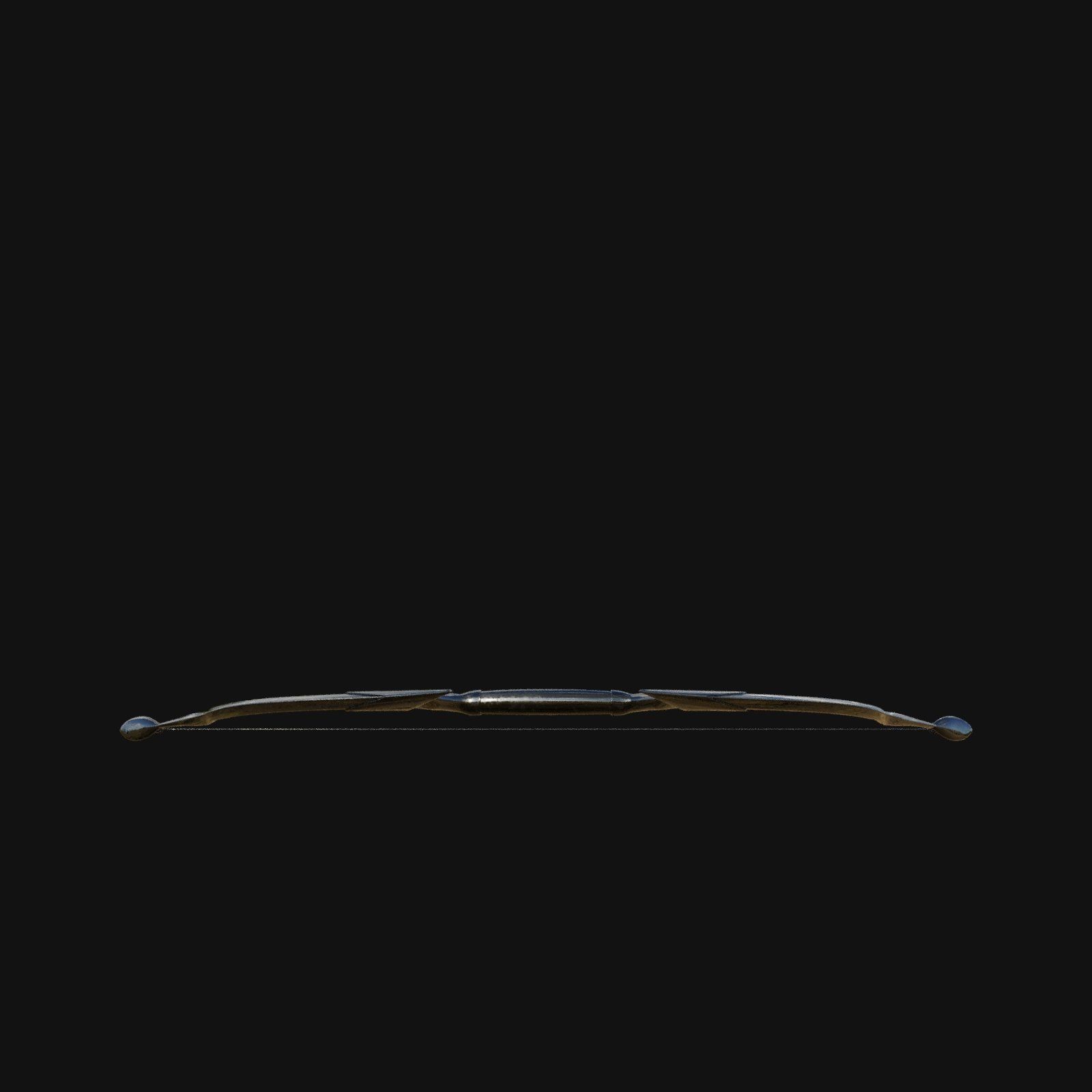 Ethereal Moonshadow Bow of Lunar Eclipse 3D model_2