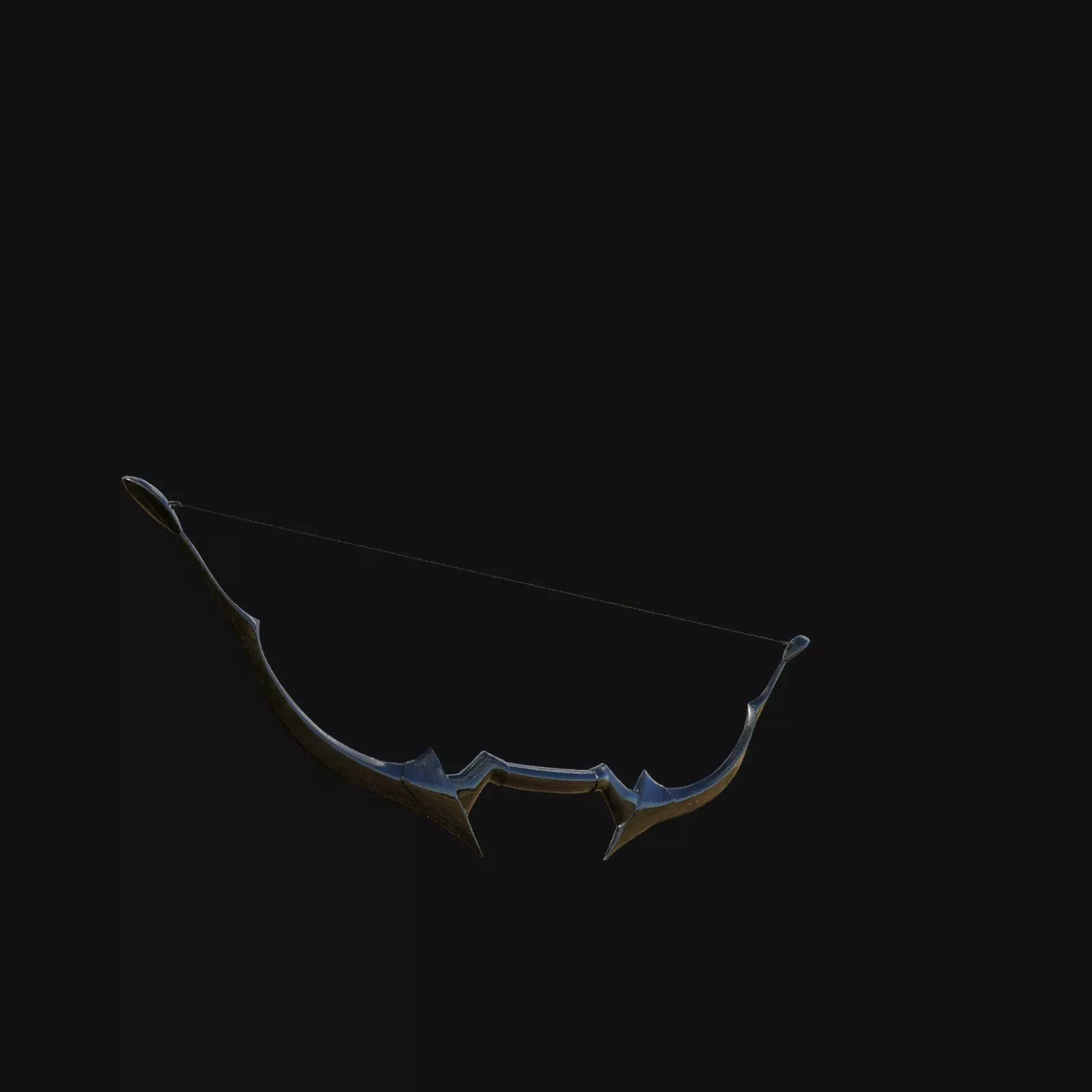 Ethereal Moonshadow Bow of Lunar Eclipse 3D model_0