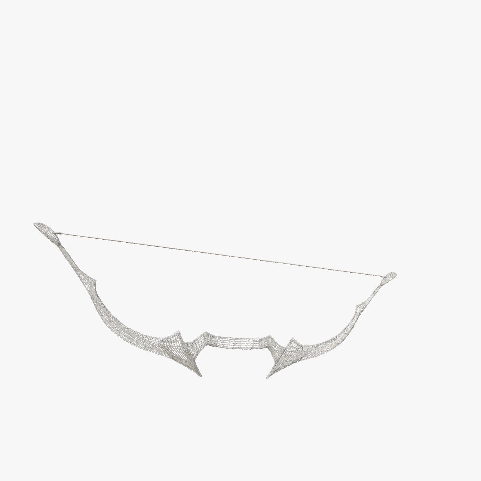 Ethereal Moonshadow Bow of Lunar Eclipse 3D model_4