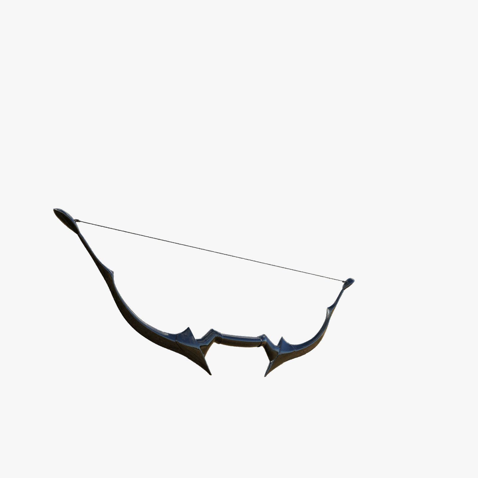 Ethereal Moonshadow Bow of Lunar Eclipse 3D model_7