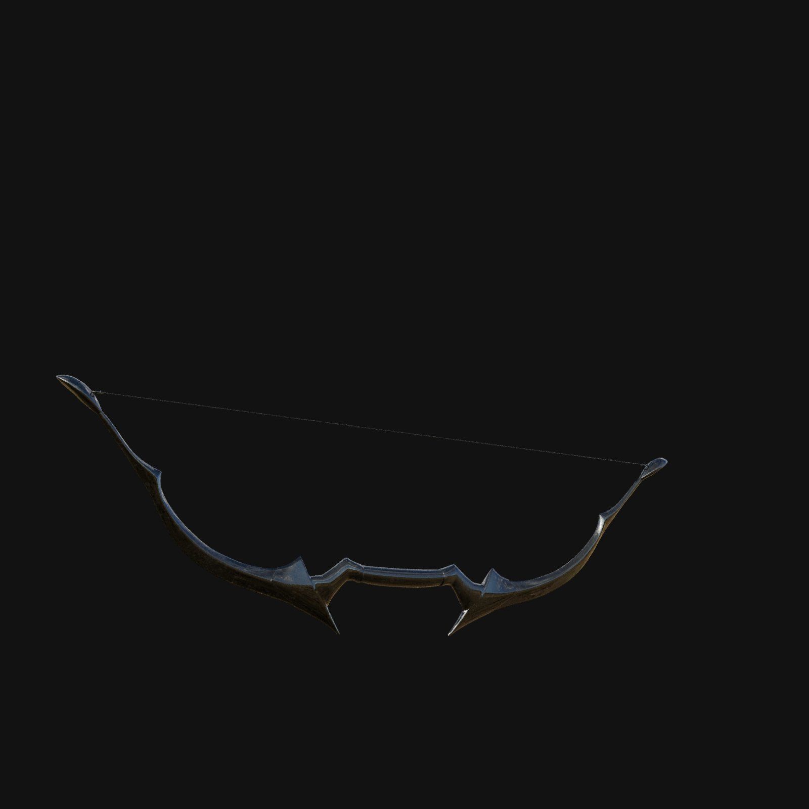 Ethereal Moonshadow Bow of Lunar Eclipse 3D model_8