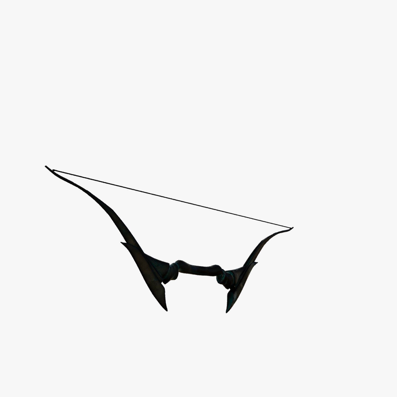 Searing Inferno Bow of Blazing Destruction 3D model_6