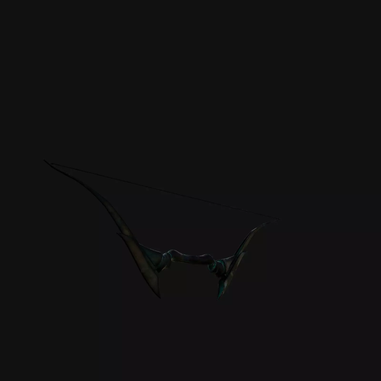 Searing Inferno Bow of Blazing Destruction 3D model_0